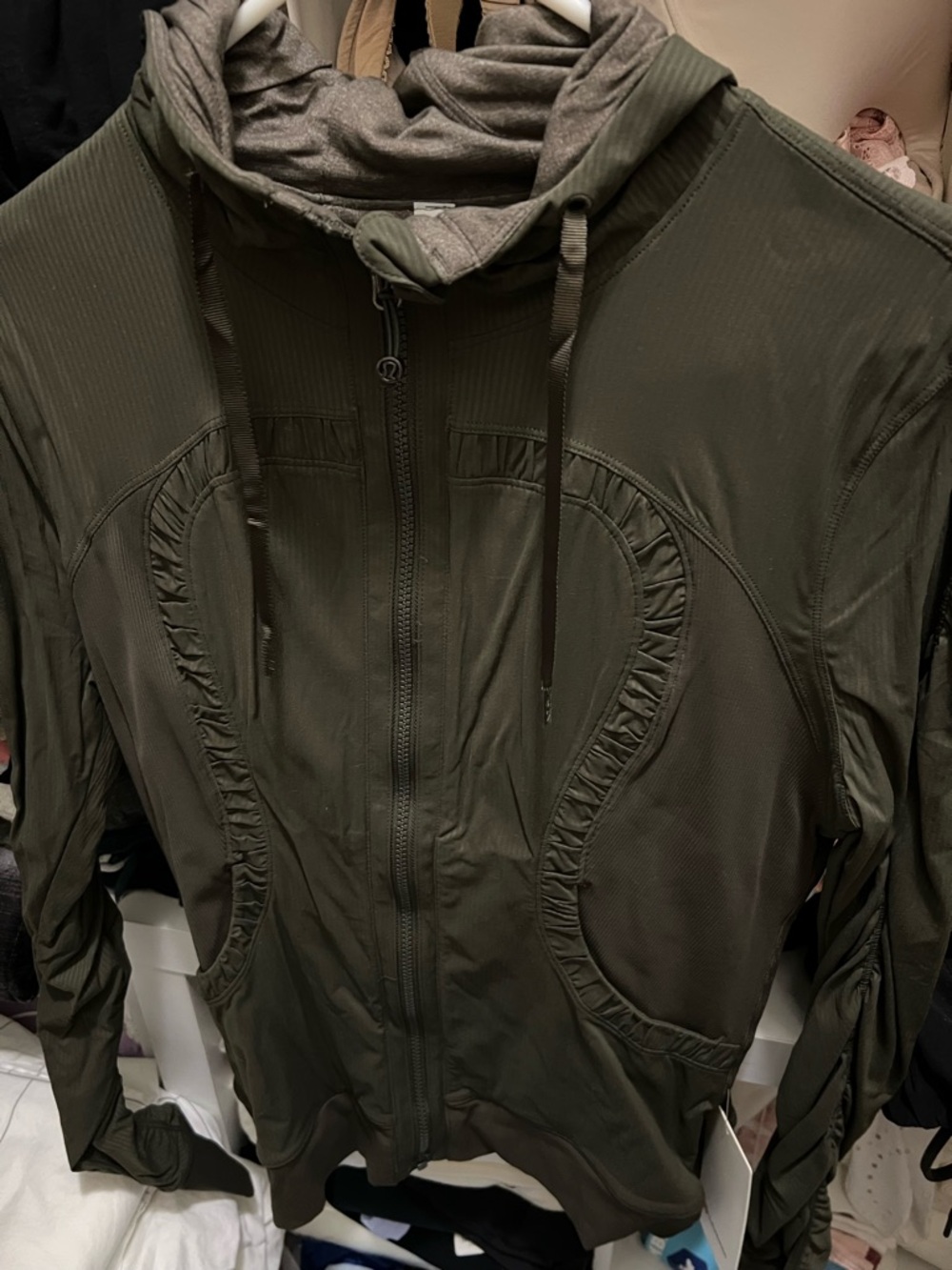 NEW $128 Lululemon Dance Studio Jacket Dark Olive